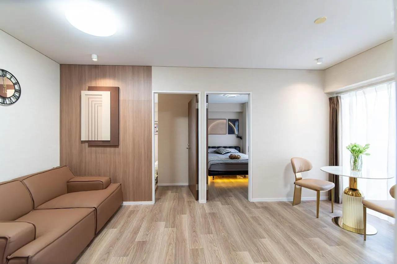7全新装修套房3室2厅 新宿2站,Max 8P-Spacious,3Rooms Near Shinjuku Tokyo Apartment