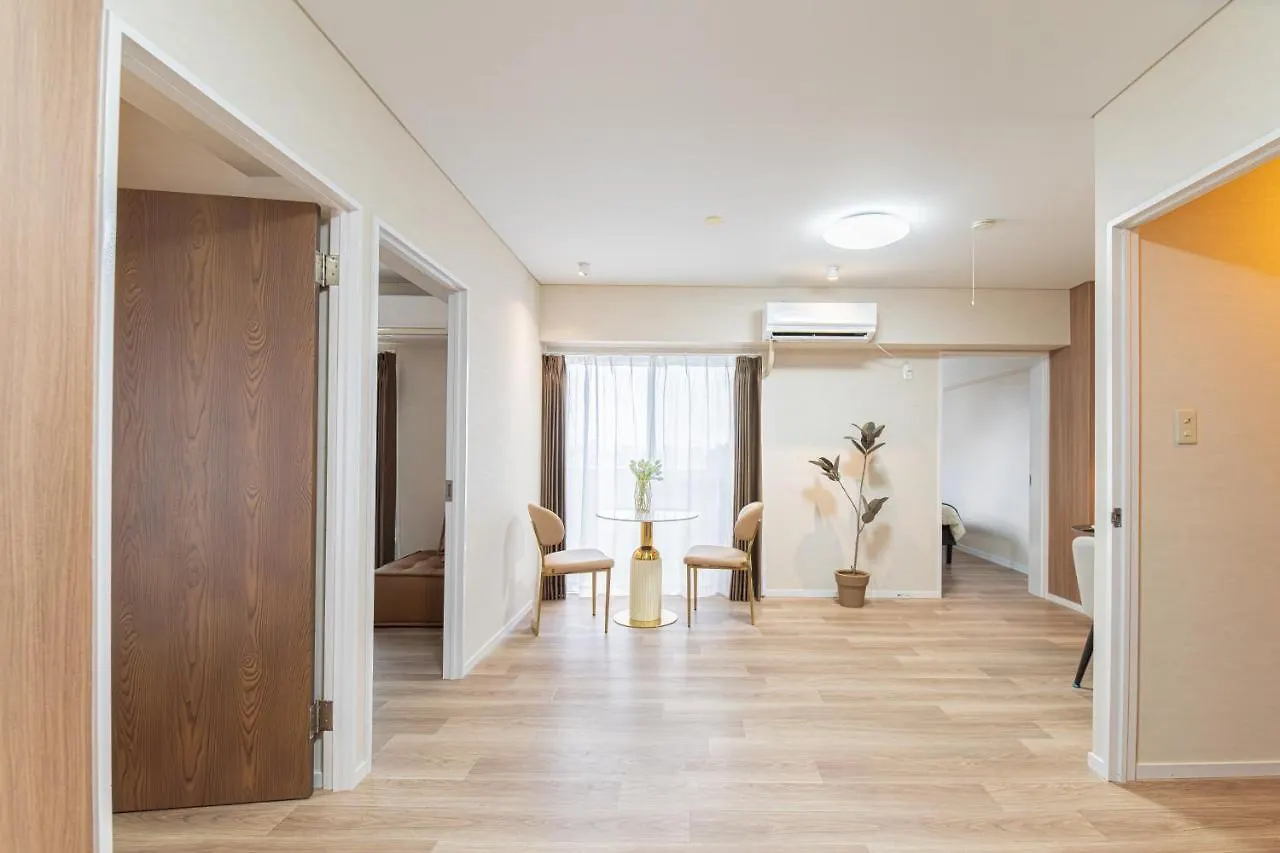 7全新装修套房3室2厅 新宿2站,Max 8P-Spacious,3Rooms Near Shinjuku Tokyo