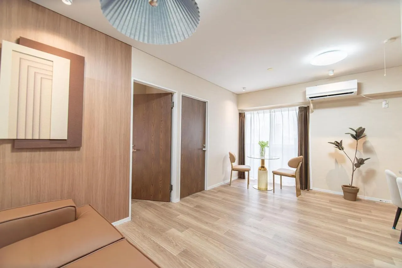 Apartment 7全新装修套房3室2厅 新宿2站,Max 8P-Spacious,3Rooms Near Shinjuku Tokyo Japan